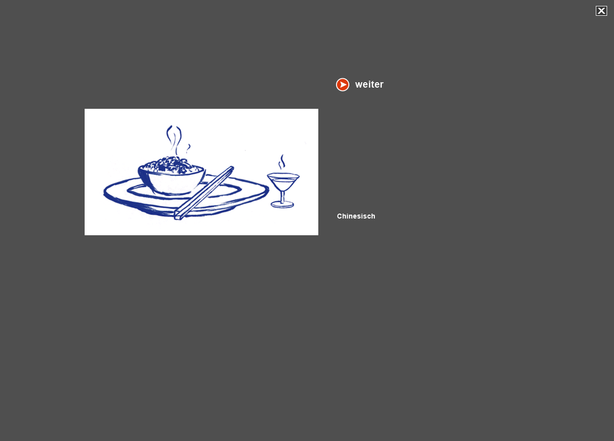 Abbildung Tusche-Zeichnung "chinesisches Essen"
